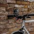 Universal Metal Bike Bicycle Holder Clip Bracket for Sports Camera black