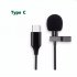 Universal Mini Microphone For Ios   Type c   3 5mm Noise canceling Recording  Microphone type C interface