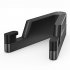 Universal Mini Size Aluminum Portable Folding Desk Mount Holder Bracket Foldable Stand For Cell Phone Ipad silver