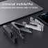 Universal Mini Size Aluminum Portable Folding Desk Mount Holder Bracket Foldable Stand For Cell Phone Ipad silver