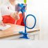Universal Mobile Phone Holder Bedside Desktop Bracket Mount Clip Multi functional Adjustable Snap Stand black