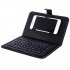Universal Mobile Phone Keyboard     Leather  Case Set Portable Wireless Bluetooth Keyboard For Smartphone Pink