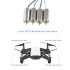 Universal Motor CW CCW Motors for DJI Tello Mini Quadcopter Drone Repair Accessories M3  black and white short term 
