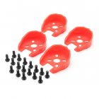 Universal Motor Cover Protection for 22 Series Motors   M3 8 Screw Set for RC Drone FPV Racing red