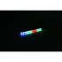 Universal Motorcycle Driving Colorful Brake Flashing Turning Light Yellow Streamer 5050 License Lamp Bar Photo Color