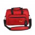 Universal Oboe Clarinet Carrying Bag Backpack Case Soft Clarinet Bag Sponge Padding with Shoulder Strap red