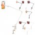 Universal Phone Stand Holder Mount Flexible 360   Rotation Long Arm Bracket Stand For Phones Mobile Bed Office Kitchen D42 shell clip black