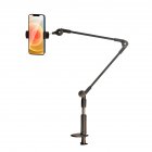 Universal Phone Stand Holder Mount Flexible 360° Rotation Long Arm Bracket Stand For Phones Mobile Bed Office Kitchen