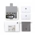 Universal Portable Stylish Metal Stereo Earbuds In Ear Earphone