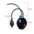 Universal Quick Intake Inflatable Bladder For Pipeline Leak Detection Diagnostic  Strong Sealing Automotive Smokes Machine Bladder Leak Tester black
