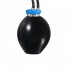 Universal Quick Intake Inflatable Bladder For Pipeline Leak Detection Diagnostic  Strong Sealing Automotive Smokes Machine Bladder Leak Tester black
