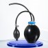 Universal Quick Intake Inflatable Bladder For Pipeline Leak Detection Diagnostic  Strong Sealing Automotive Smokes Machine Bladder Leak Tester black