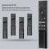 Universal Remote Control Compatible For Samsung Led Qled 4k 8k Uhd Hdr Smart Tv Replacement Accessories black