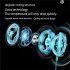Universal Rgb Mini Phone Cooling Fan Usb Radiator Gaming Cooler Compatible For Iphone Samsung Xiaomi Redmi Huawei Nova black