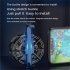 Universal Rgb Mini Phone Cooling Fan Usb Radiator Gaming Cooler Compatible For Iphone Samsung Xiaomi Redmi Huawei Nova White