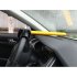 Universal Security Anti Theft Heavy Duty Car Suvs Rotary Steering Wheel Lock Yellow black