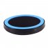 Universal Small Thin Round Wireless Charger For QI Standard Mobiles Wireless Charging black