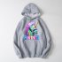 Universal Stylish Electronic Game Painting Hooded Sweatshirt Long Sleeve Coat Gift