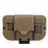 Universal Tactical Vest Phone Holder Molle Mount Mobile Navigation Flip Panel Bracket MC Camo For Outdoor Paintball Airsoft MB 01 CB
