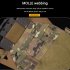 Universal Tactical Vest Phone Holder Molle Mount Mobile Navigation Flip Panel Bracket MC Camo For Outdoor Paintball Airsoft MB 01 CB