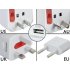 Universal Travel Adapter with built in USB charging port is to be used anytime and anywhere in the world due to have multiple outlets to suit more destinations