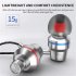 Universal Type c Wired Earphone In ear Noise Reduction Wire controlled Tuning 3 5mm Phone Headset black