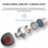 Universal Type c Wired Earphone In ear Noise Reduction Wire controlled Tuning 3 5mm Phone Headset black