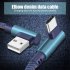 Universal USB Elbow Data Transmission Line Fast Charging Micro USB Type C 8 Pin Line for Mobile Phone 1M