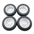Universal Upgrade Wheel Tire for DIY RBR C MN D90 91 96 99 99S RC Car Parts 4pcs