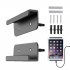 Universal Wall Mounted Tablet Stand Holder Wall Mount Bracket Stabilizer Kitchen Tablet Holder For All Tablet Phones black