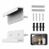 Universal Wall Mounted Tablet Stand Holder Wall Mount Bracket Stabilizer Kitchen Tablet Holder For All Tablet Phones White
