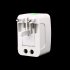 Universal Worldwide Adapter Electric Socket AU UK US EU Plug Adaptor Travel Wall Charger AC Power Option 2 USB Charging Port International Plug Adaptor white no