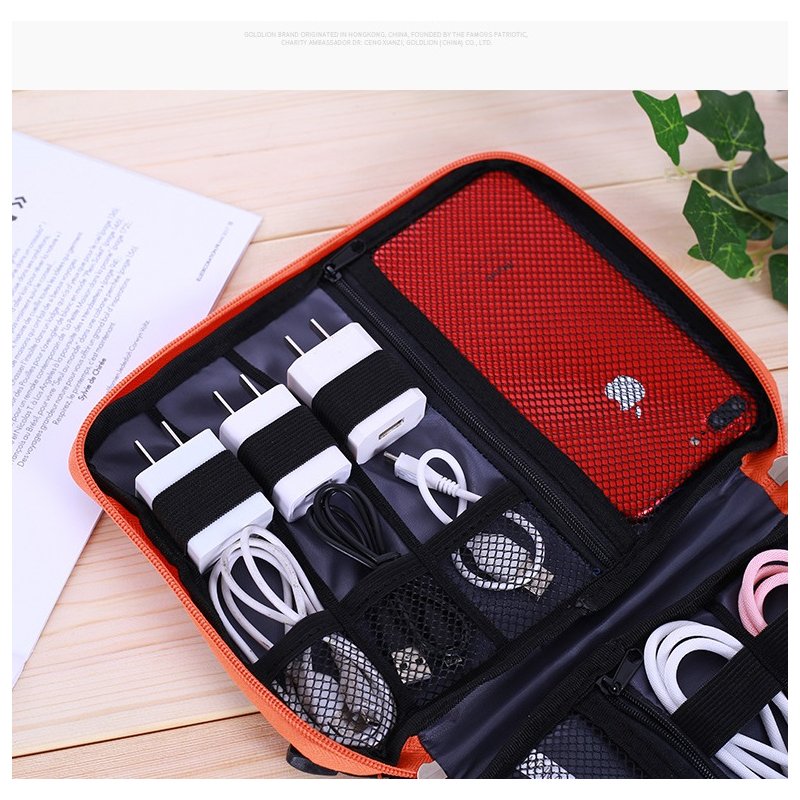 Universal Cable Organizer Bag for Travel Houseware Storage Small Electronics Accessories Cases  