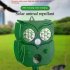 Upgraded Solar Repeller Ultrasonic Bird Repellent Motion Sensor LED Light Cat Repellent For Yard Garden Farm New 14LED mouse repeller