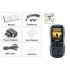 Uphone U3A IP67 mobile phone  is dust proof  waterproof  and shockproof with Dual Sim  Micro SD card Slot and Rear Camera