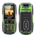 Uphone U3A Rugged Phone has an IP67 Dust Proof and Waterproof Rating as well being Shockproof and having Dual SIM Support in addition to a Rear Camera