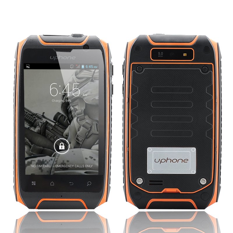 Uphone U5+ IP67 Smartphone (Orange)