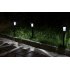 Urparcel 1Pcs Outdoor Solar Power Rechargeable LED Path Way Wall Landscape Mount Garden Fence Lamp Light