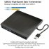 Usb 3 0 High speed Mobile  External  DL  DVD RW  Cd Writer Ultra slim Portable Optical Drive USB3 0