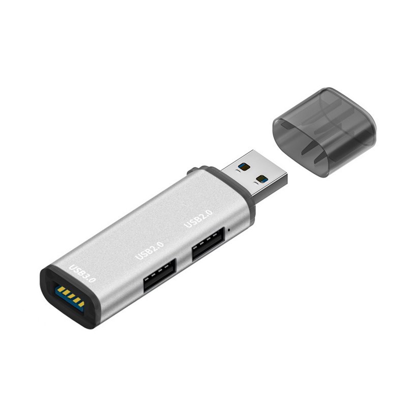 Usb 3.0 Hub Splitter 3-in-1 Computer Hub Extensions Multi-port Usb Adapter