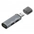 Usb 3 0 Hub Splitter 3 in 1 Computer Hub Extensions Notebook Multi port Usb Adapter Station Portable Data Usb Splitter silver