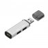 Usb 3 0 Hub Splitter 3 in 1 Computer Hub Extensions Notebook Multi port Usb Adapter Station Portable Data Usb Splitter silver