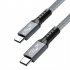 Usb 4 0 Data Cable Compatible For Thunderbolt 4 Type C Double headed 8k Cable 40gbps Pd 240w Fast Charging Cable 0 3 meters