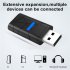 Usb Bluetooth compatible  Receiver Multi device Connection Audio Adapter Transmitter Compatible For Ps4 Ps5 Wireless Controller black