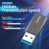 Usb C Adapter Usb To Type c Female Adapter Transmission Charging Audio 3 in 1 10gbps High speed Converter gun color