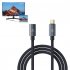 Usb C Extension Cable Type C Male to female Extender Cord Usb4 Full featured Data Cable 40gbps Screen Projection USB40GB extension cable 0 8m