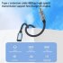 Usb C Extension Cable Type C Male to female Extender Cord Usb4 Full featured Data Cable 40gbps Screen Projection USB40GB extension cable 0 8m