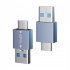 Usb C Male To Usb A Male Otg Adapter C Male To A Female 3D Elbow Converter For Charging Data Transmission C male to A male OTG