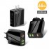 Usb C Wall Charger Block 65w Type C Pd Qc3 0 Fast Charging Adapter For Iphone Ipad Android Tablet black EU Plug