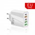 Usb C Wall Charger Block 65w Type C Pd Qc3 0 Fast Charging Adapter For Iphone Ipad Android Tablet white EU Plug